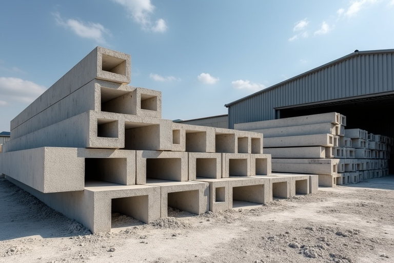 Precast concrete elements